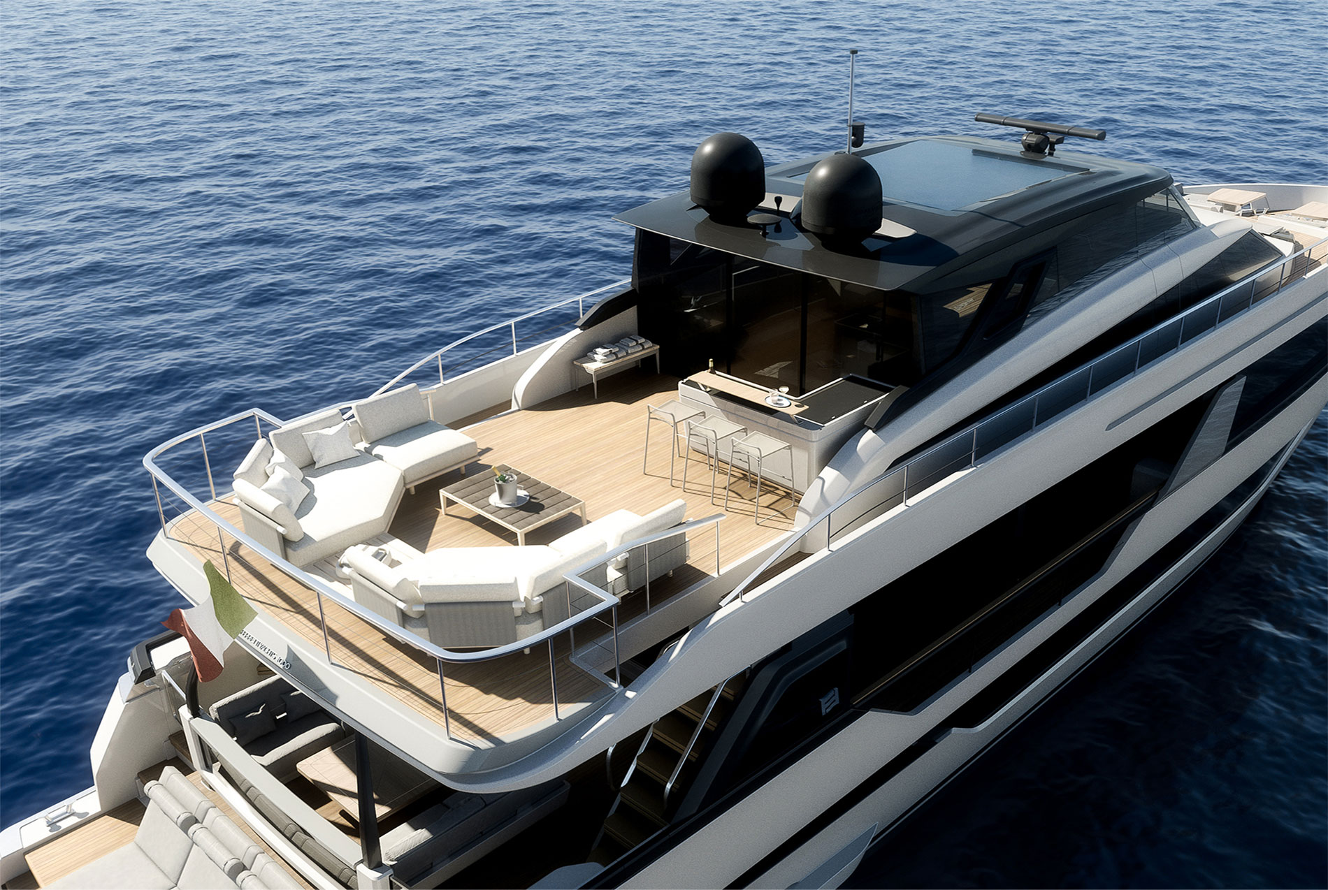 Ferretti Yachts 1000 Skydeck